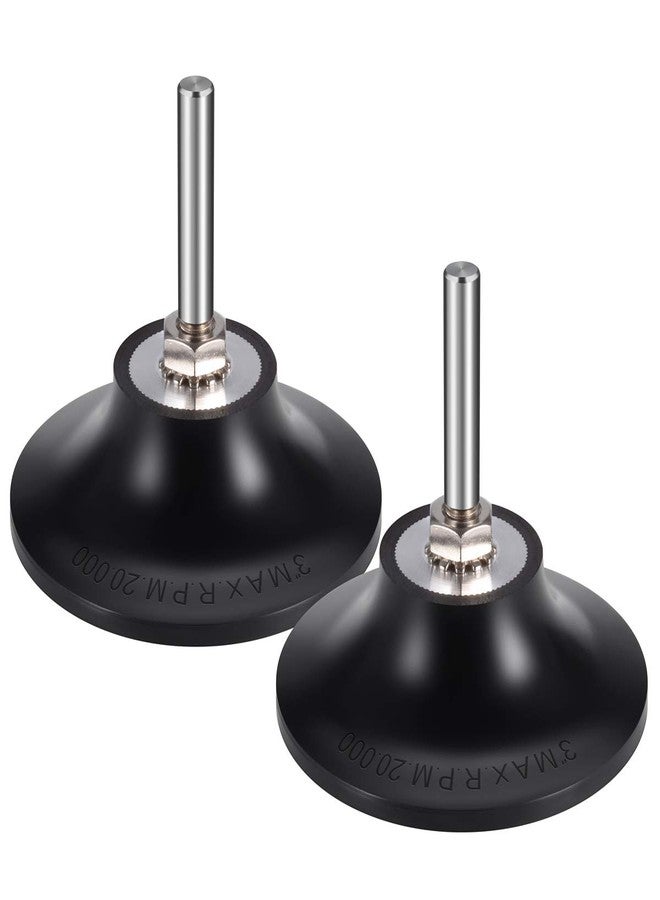 ANCIRS 2-Pack 3" Disc Pad Holder Shank for Polishing, Sanding, Surface Preparation, 1/4" Shank - Image 1