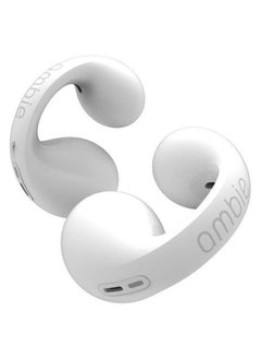 ambie Open-ear Wireless Earphone Black AM-TW01 Sport Earbuds NEW Model Air Conduction Earphones TWS Bluetooth Wireless Headphones
