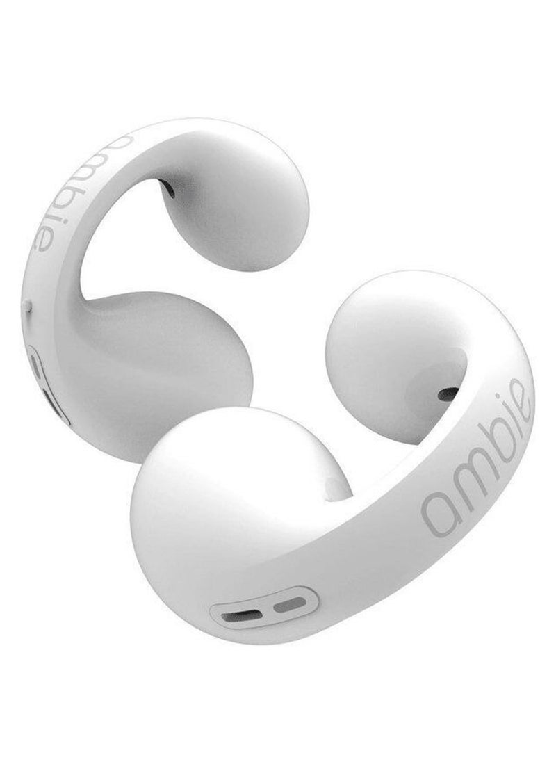 Generic - ambie Open-ear Wireless Earphone Black AM-TW01 Sport Earbuds NEW Model Air Conduction Earphones TWS Bluetooth Wireless Headphones - Image 1