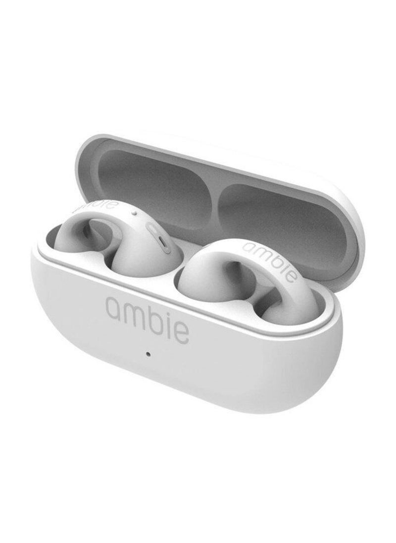 Generic - ambie Open-ear Wireless Earphone Black AM-TW01 Sport Earbuds NEW Model Air Conduction Earphones TWS Bluetooth Wireless Headphones - Image 1