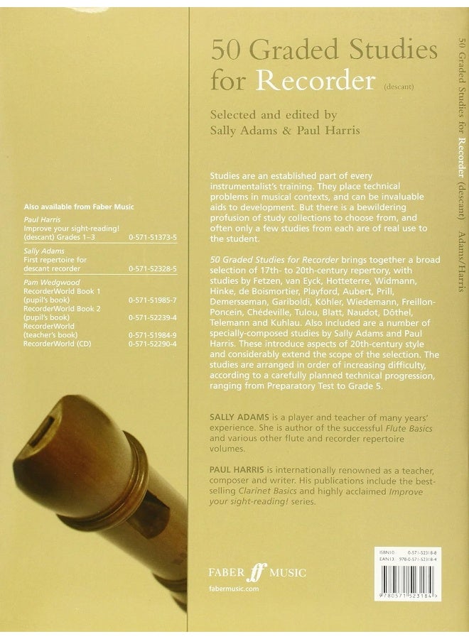 50 Graded Studies for Recorder