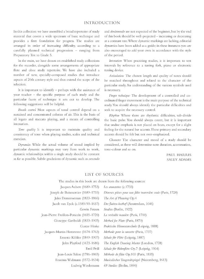 50 Graded Studies for Recorder