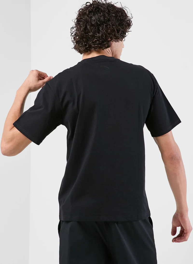 ANTA Smiley Printed T-Shirt