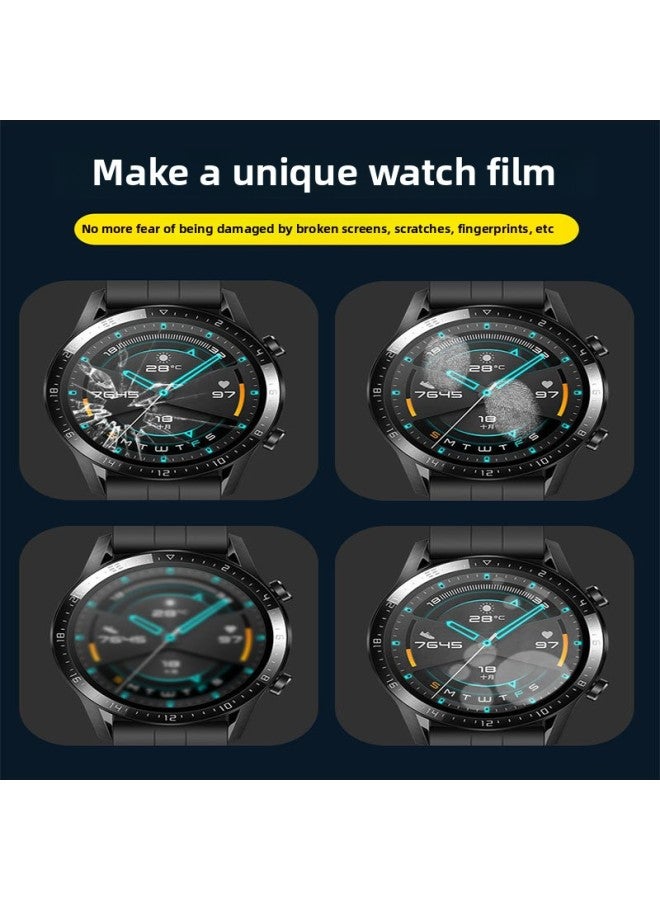Suitable For Huawei Gt2 Pro Tempered Film Full Screen Transparent Explosion-proof Film For Huawei Gt3pro Watch Protective Film-Color:For Huawei GT2 Pro Hd-Size:Packaging (not Single Shot) - Image 3