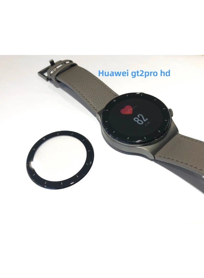 Suitable For Huawei Gt2 Pro Tempered Film Full Screen Transparent Explosion-proof Film For Huawei Gt3pro Watch Protective Film-Color:For Huawei GT2 Pro Hd-Size:Packaging (not Single Shot) - Image 1