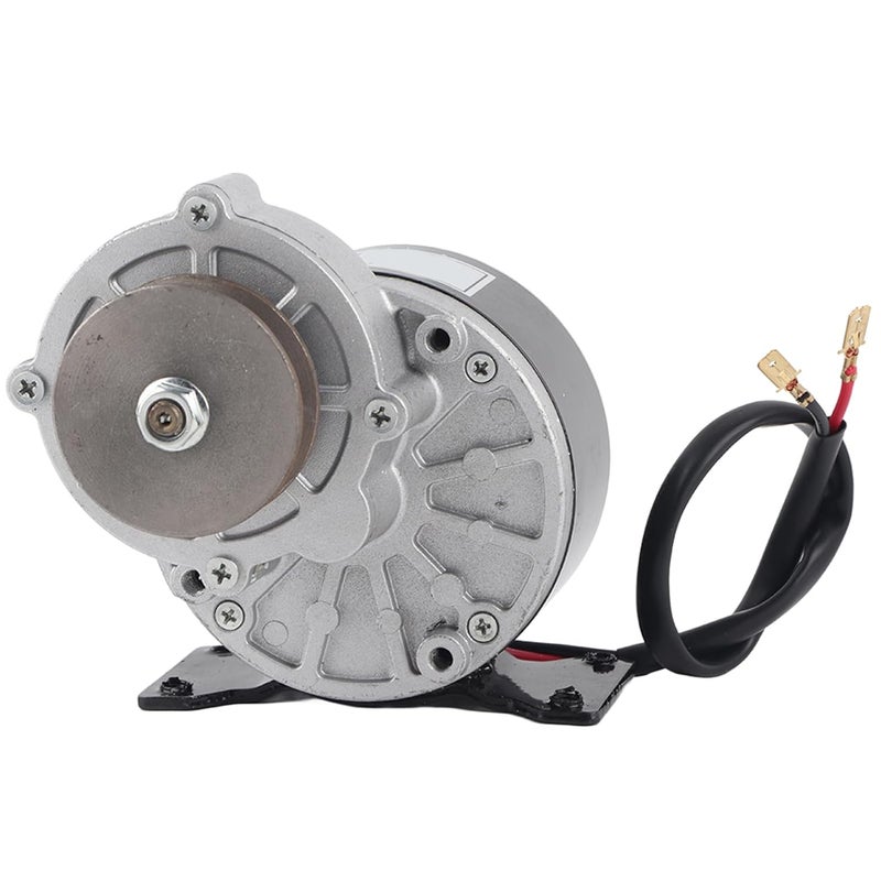 12V 250W High Torque Geared Motor with Pure Copper Belt Pulley for Industrial Use - Image 1