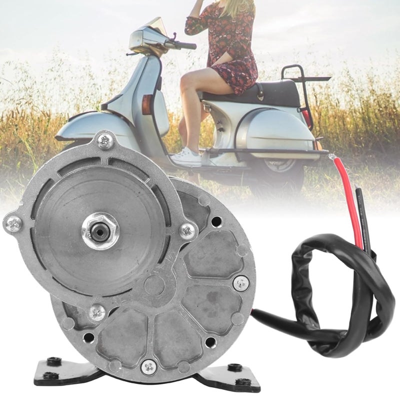 12V 250W High Torque Geared Motor with Pure Copper Belt Pulley for Industrial Use - Image 4