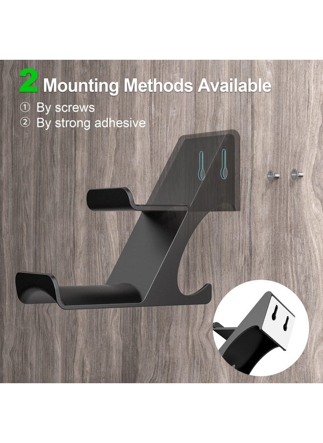 2 Pieces Controller And Headphone Stand Holder With Cord Holders For Ps5 Ps4 Xbox One Switch Pro Gamepad Controller Wall Mount Strong Adhesive/Screws, Shark 12 Pro