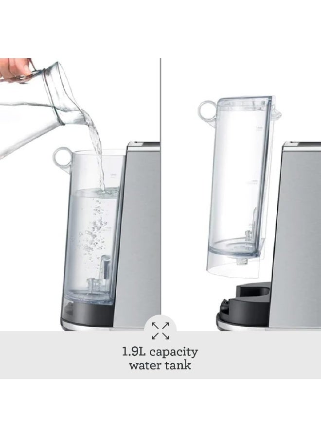 Sage The Bambino Plus - Compact Coffee Machine with Automatic Milk Frother, Brushed Stainless Steel - KSA Version, 2 Year Manufacturer Warranty - Image 5