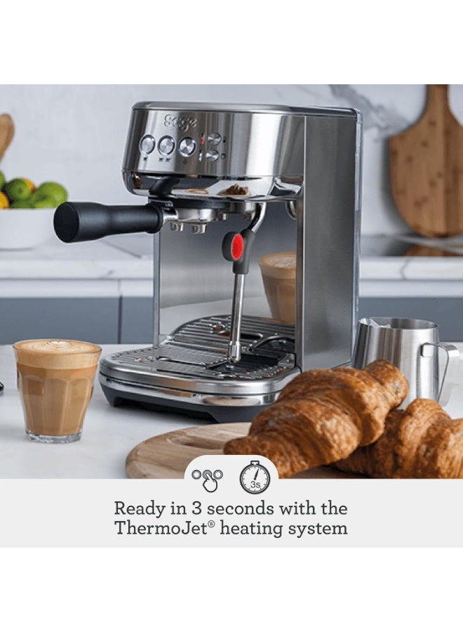 Sage The Bambino Plus - Compact Coffee Machine with Automatic Milk Frother, Brushed Stainless Steel - KSA Version, 2 Year Manufacturer Warranty - Image 3