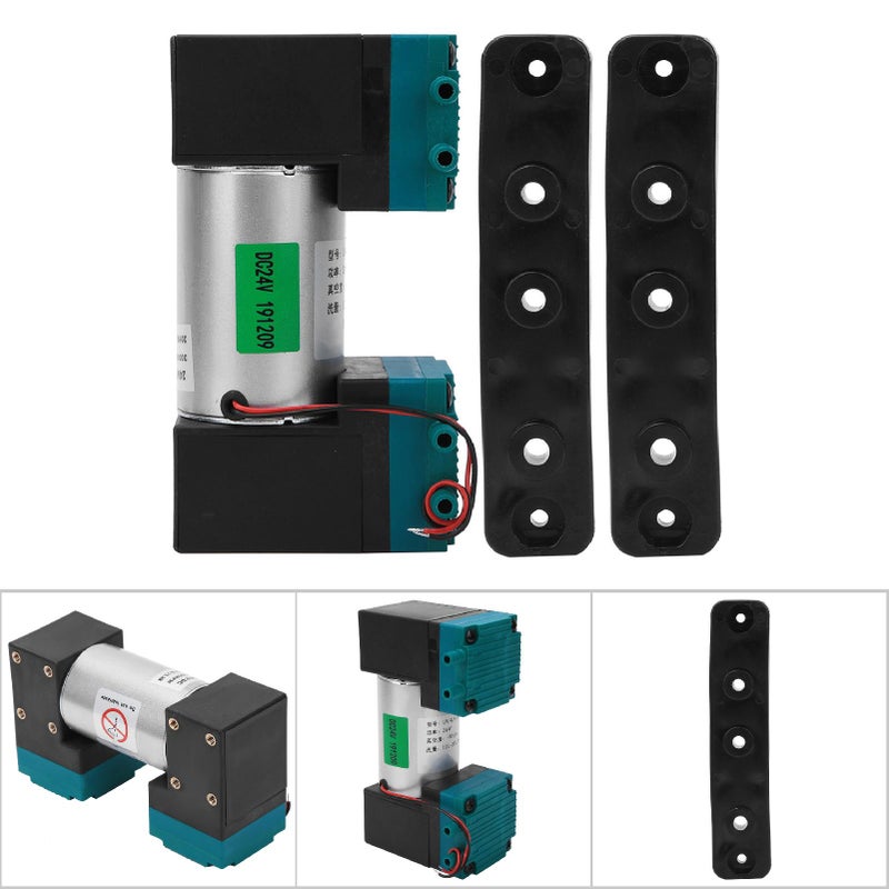 Mini Vacuum Pump Large Flow Low Noise -90~350kpa 24W 10~20L/min DC12V/DC24V/AC220VDC24V - Image 2