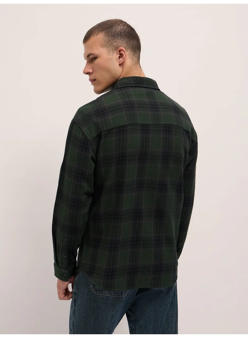 ذا بير هاوس Men’s Trendy Shacket for All Seasons | Casual Overshirt Jacket for Men | Versatile Outerwear Layer for Office, Streetwear & Travel | Modern Smart Look for Everyday Outfits
