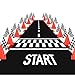 EUVBOKW 37 Pcs Race Car Party Decorations 12 Orange Traffic Cones with Holes on Top 24 Checkered Flags 1 Racetrack Floor Runnerfor Race Car Birthday Party Table Centerpiece Supplies - Image 2