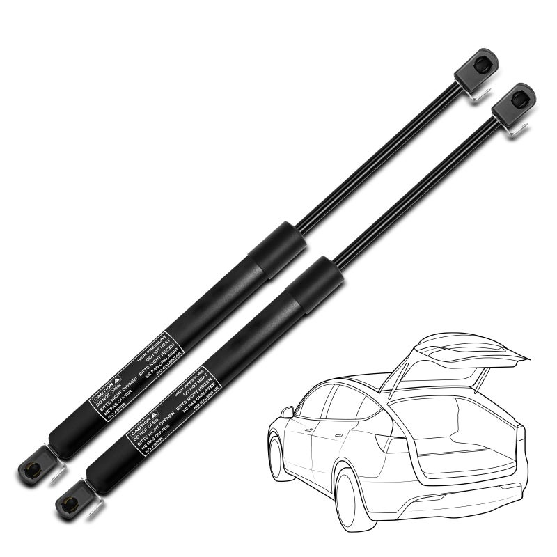YHTAUTO Rear Trunk Liftgate Lift Support Struts Gas Shock Spring Replacement for 2005-2013 Chevrolet Corvette Hatchback Without Spoiler - Image 1