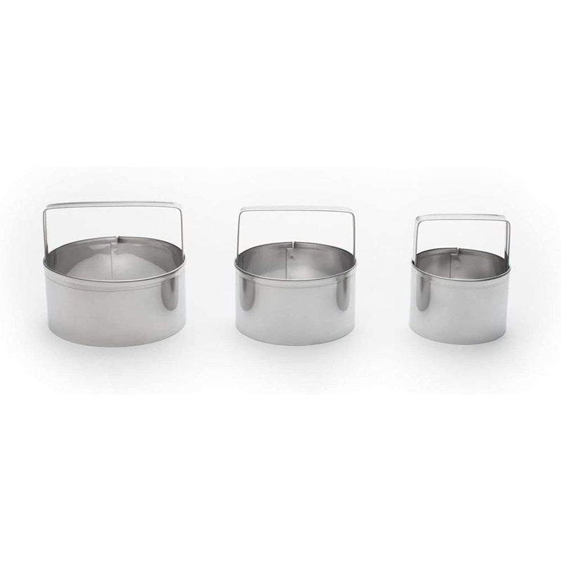 Fox Run Biscuit Cutter Set 3Piece Set 2 25 3 Diameter