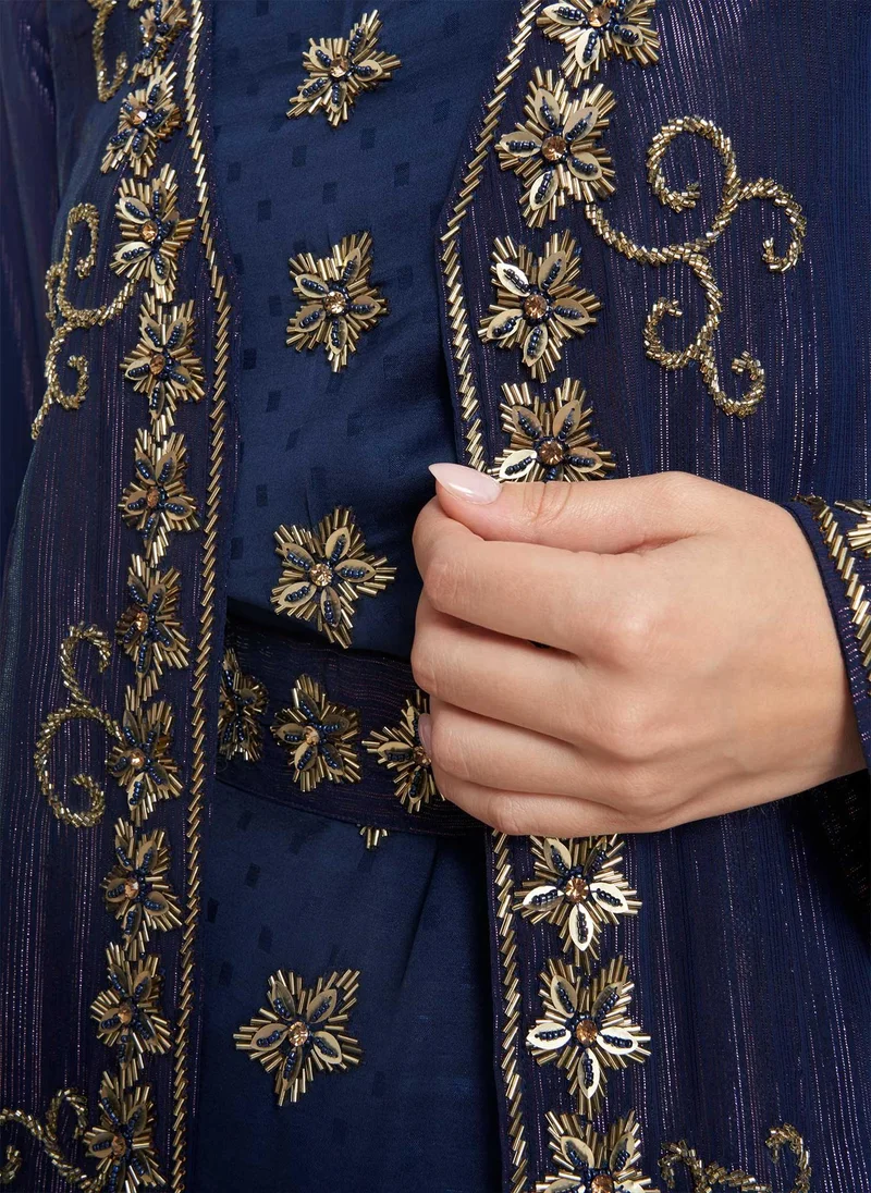 KASHKHA Jacket Jalabiya with Panel Handork