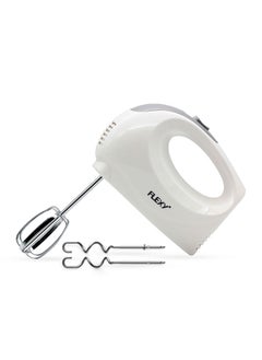 FLEXY Turbo 5-Speed 200W Hand Mixer with 2 Beaters and 2 Dough Hooks. 2 Years Warranty. Mix like a pro.