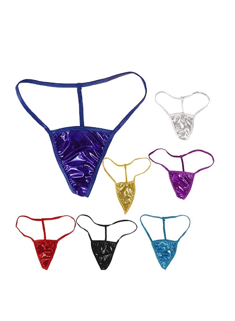 Generic Women Solid Leather Low Waist G String Convertible Under Wear pants. 