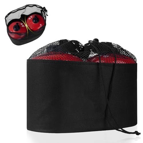 lovligt 2Pack 1LB Padded Propane Cylinder Storage Bag Oxford Fabric Gas Tank Protective Bag Mesh Drawstring Design Mini Fuel Cylinder Organizer for Outdoor Camping Hiking RV Trips - Image 1