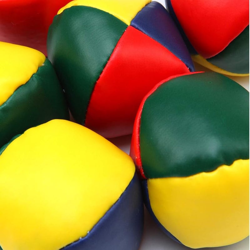Elcoho 7 Pack Beginners Juggling Balls Durable and Soft Easy Juggle Balls - Image 3