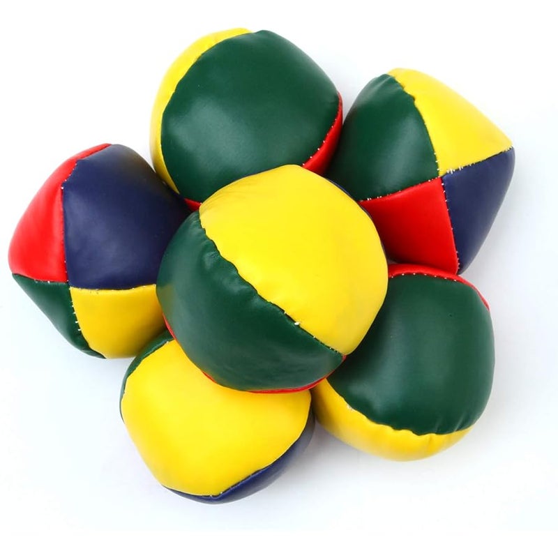 Elcoho 7 Pack Beginners Juggling Balls Durable and Soft Easy Juggle Balls - Image 4