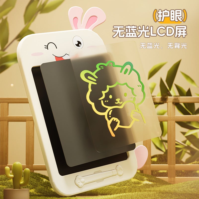 لوح كتابة LCD للأطفال مقاس 8.5/10/12 بوصة لوحة رسم ملونة - Image 4