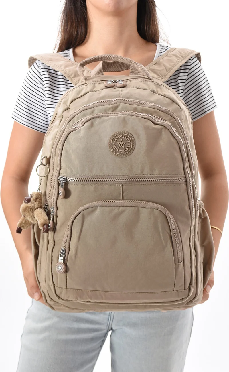 Çanta Trend Large Size Ultra Quality Monkey Water Repellent Unisex School Backpack