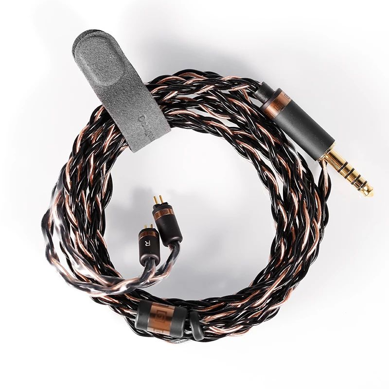 Shanling Majestic Hybrid 2DD + 6BA + 4est Wired Hifi Earphones with Detachable Cable, Brown - Image 2