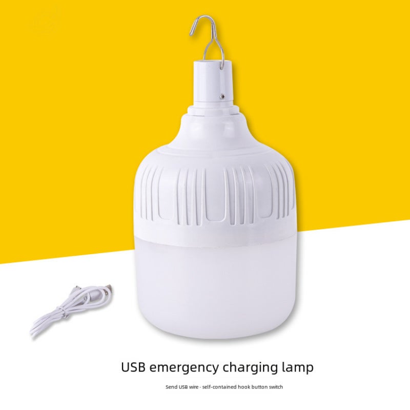 Emergency Light: High-Quality LED With 60-70 CRI - Rechargeable USB Lithium Battery, Durable Construction for Outdoor Camping, Indoor Emergencies & Night Markets - Image 1