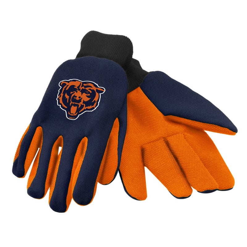 FOCO Forever Collectibles 74201 NFL Chicago Bears Colored Palm Glove - Image 1