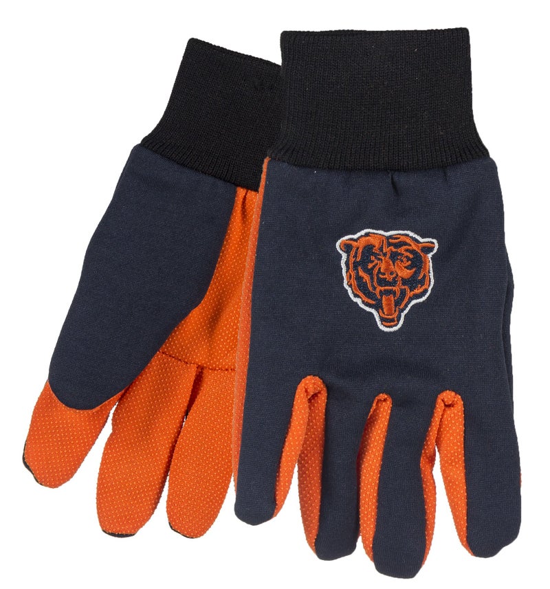 FOCO Forever Collectibles 74201 NFL Chicago Bears Colored Palm Glove - Image 2