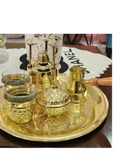 Reko Turkish coffee maker Brass Copper set  - Coffee Maker Solid Large Size Hand made  - Image 3