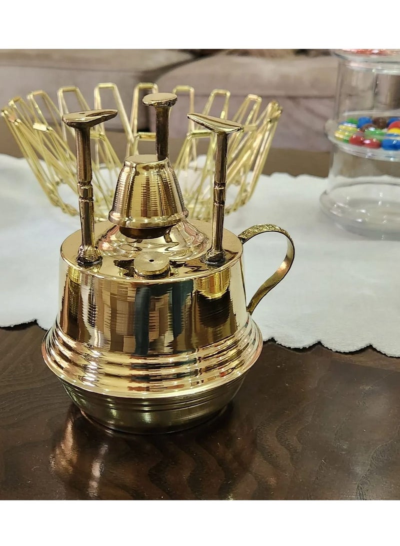 ريكو طقم  غلايه قهوه مصنوع من النحاس ويتكون من 6 قطع  - Image 4