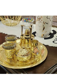 Reko Turkish coffee maker Brass Copper set  - Coffee Maker Solid Large Size Hand made  - Image 2