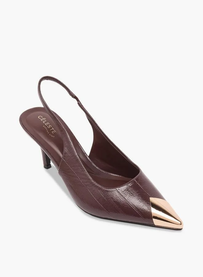 سيليست Women Stiletto Heel Slingback Mules