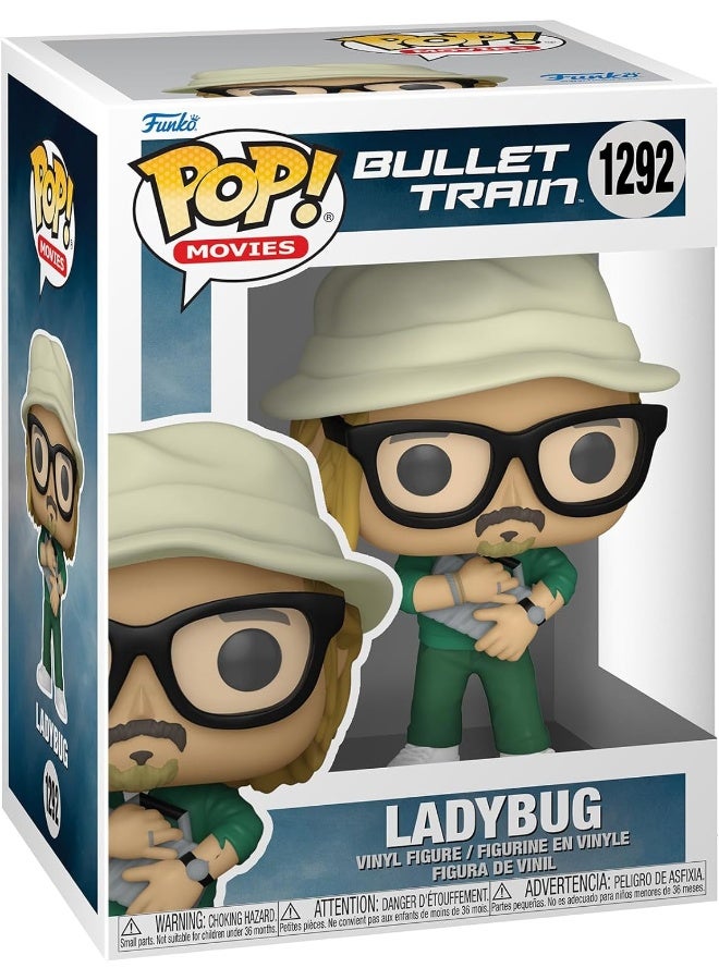 Funko Movies: Bullet Train- Ladybug - (1 in 6 chance of receiving the rare Chase version), 65739, Multicolor, One Size - Image 1