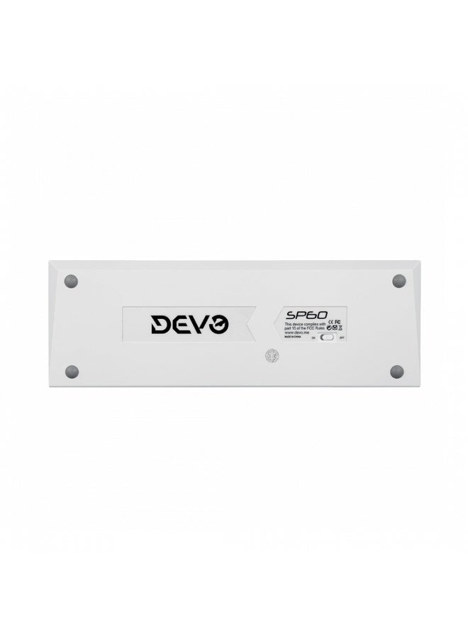 ديفو Devo Gaming Keyboard – SP60 White – Blue Switch - Image 4