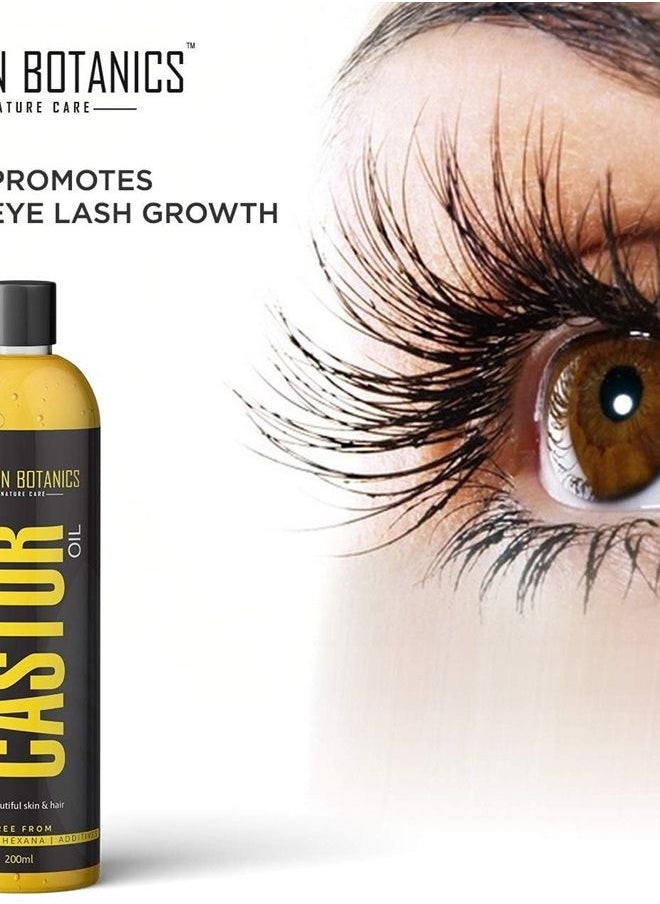 UrbanBotanics ® Pure Cold Pressed Castor Oil for Hair and Skin, 200ml  - Image 4
