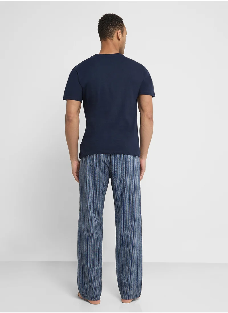 سفنتي فايف Nightwear T-Shirt & Pants Sets
