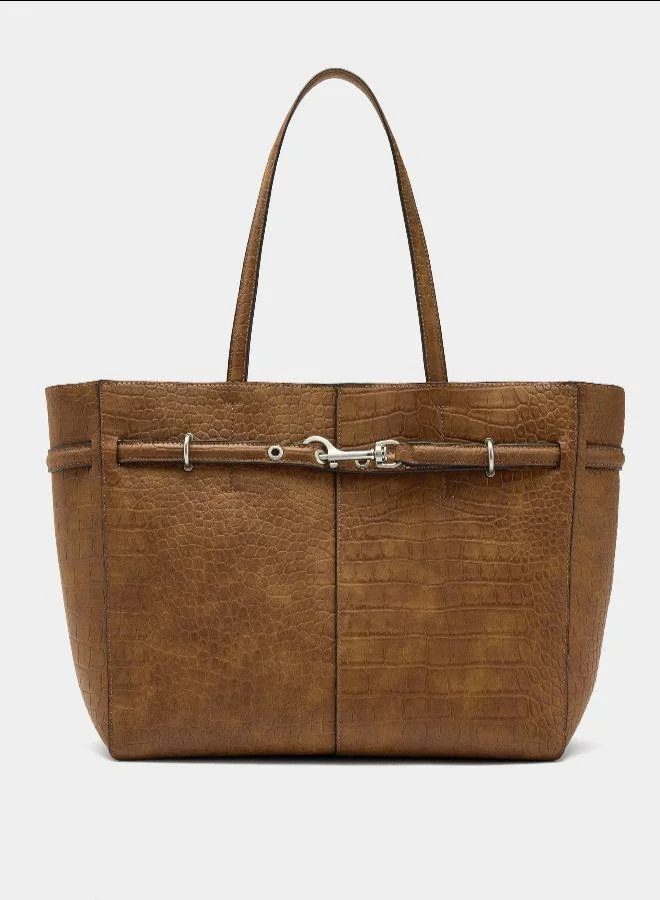 بارفوا حقيبة متسوق مع نقش حيواني