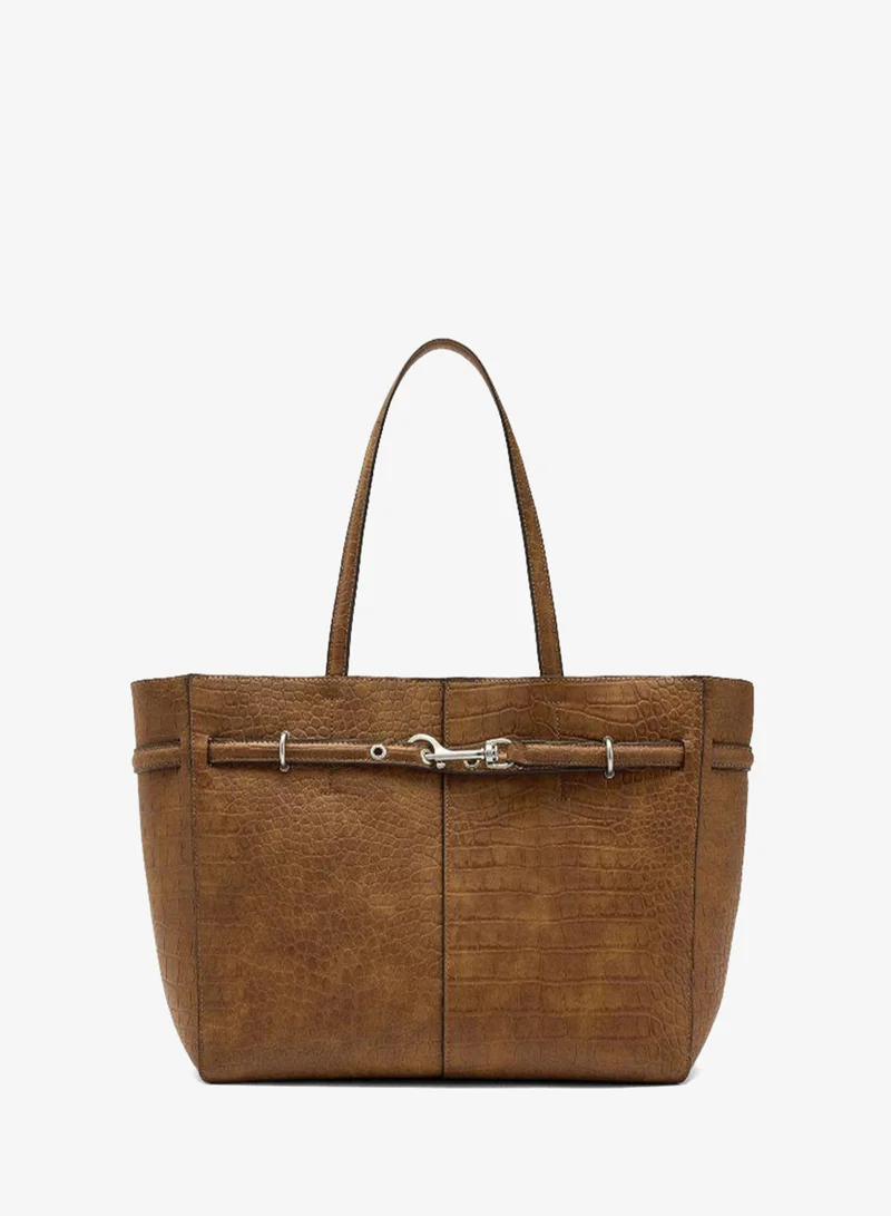 بارفوا حقيبة متسوق مع نقش حيواني