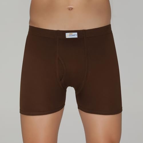 Amul Comfy Men's Trunk Underwear | Soft Inner Elastic | Soft Waistband | Breathable Comfortable Innerwear | Pack of 3 | Color May Vary Multicolour - Image 5