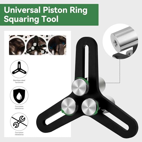 Bentolin Universal Piston Ring Squaring Tool for End Gap 2 inch to 5 inch Bores - Image 2