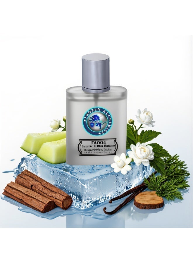 Frozen Alchemist Frozen De Bleu FA004 EDP 100ml, By Frozen Alchemist, Long Lasting Designer Perfume Inspired - Image 2