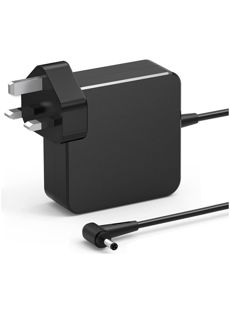SMART SOURCE 20V 65W/45W Laptop Charger for Lenovo, Replacement AC Adapter Ideapad, 3 5 320 310 320S 330 330S 110 110S 120S, Ideapad Flex 4 5 6 ADl45WCD 330S-15Ikb Yoga 520 530 with Type-G UK Plug【4.0 * 1.7mm】  - Image 1