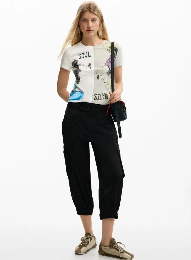 ديسيجوال قميص ميكي وميني ماوس™ يتبادلان قبلة