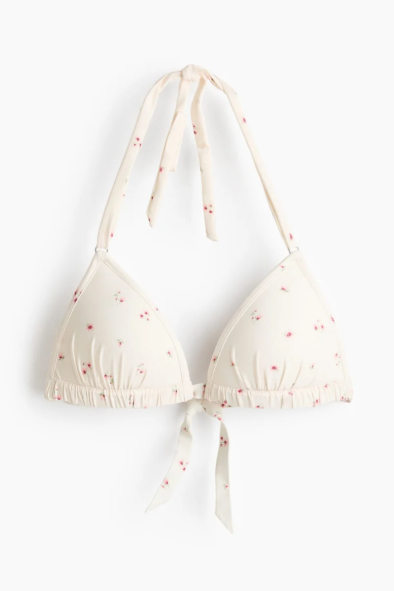 اتش اند ام بيكيني توب بقوالب مثلثة بوش اب