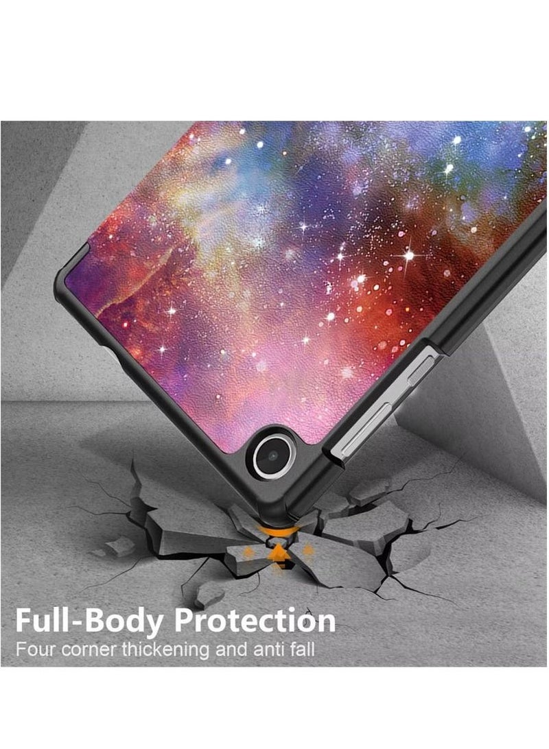 For Lenovo Tab M9 Case Ultra Thin Smart Tablet Cover For Lenovo M9 Tab TB-310FU Case(Milky Way) - Image 4