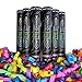 Confetti Sky 6 Pack 12 Inch Confetti Cannons Multicolor Streamers Poppers for Wedding Celebration Birthday Party Pranks Graduation Christmas Eve and New Year Celebration - Image 2