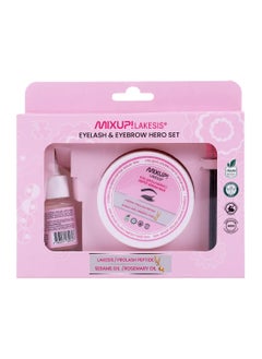 MIXUP Mix Up Lexis Eyebrow & Lash Serum Wax Kit Eyebrow Shaping Serum  - Image 2